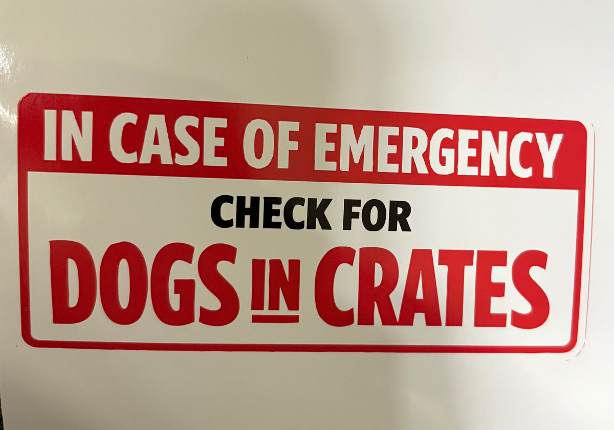 Emergency Pet Alert Magnet or Decal