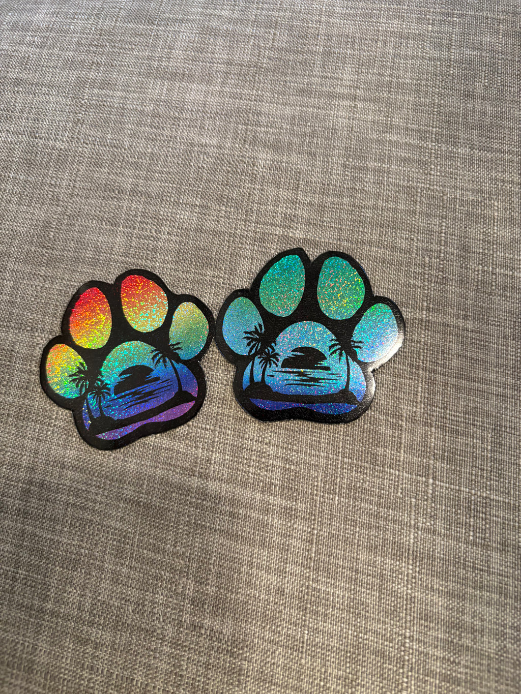 Dog Paw Print Magnet
