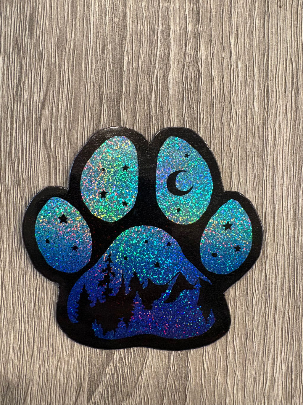Adventure Dog Paw Magnet