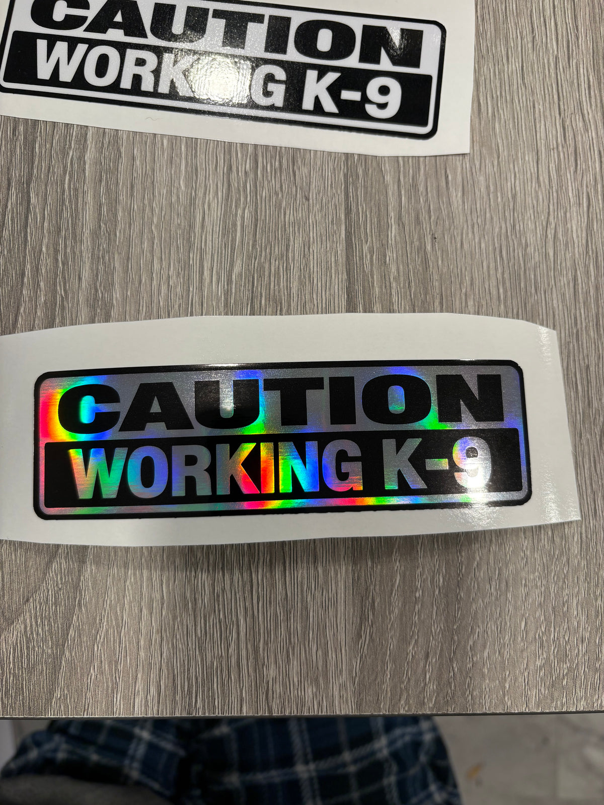 Working K9 Car Decal or Magnet