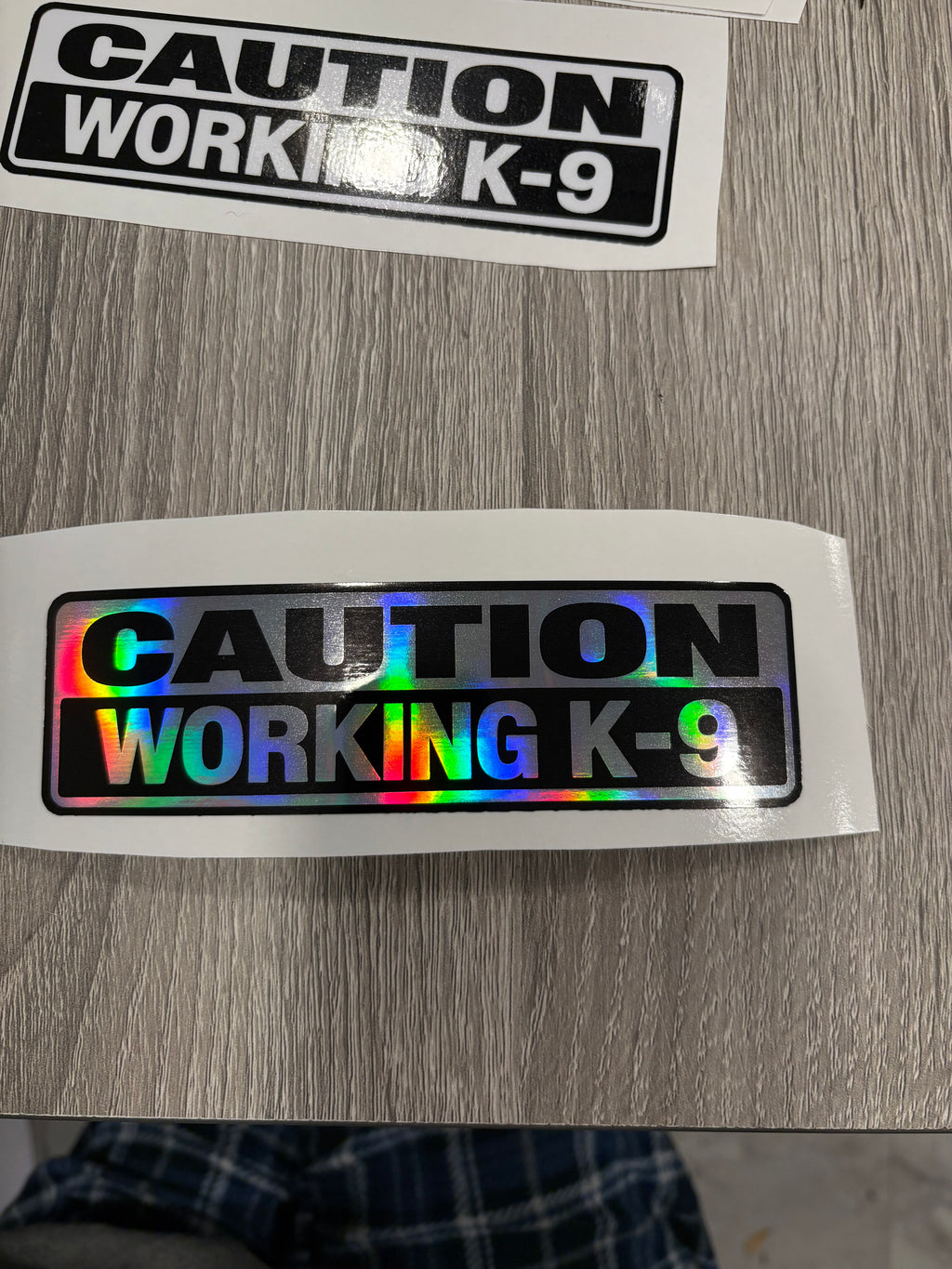 Working K9 Car Decal or Magnet