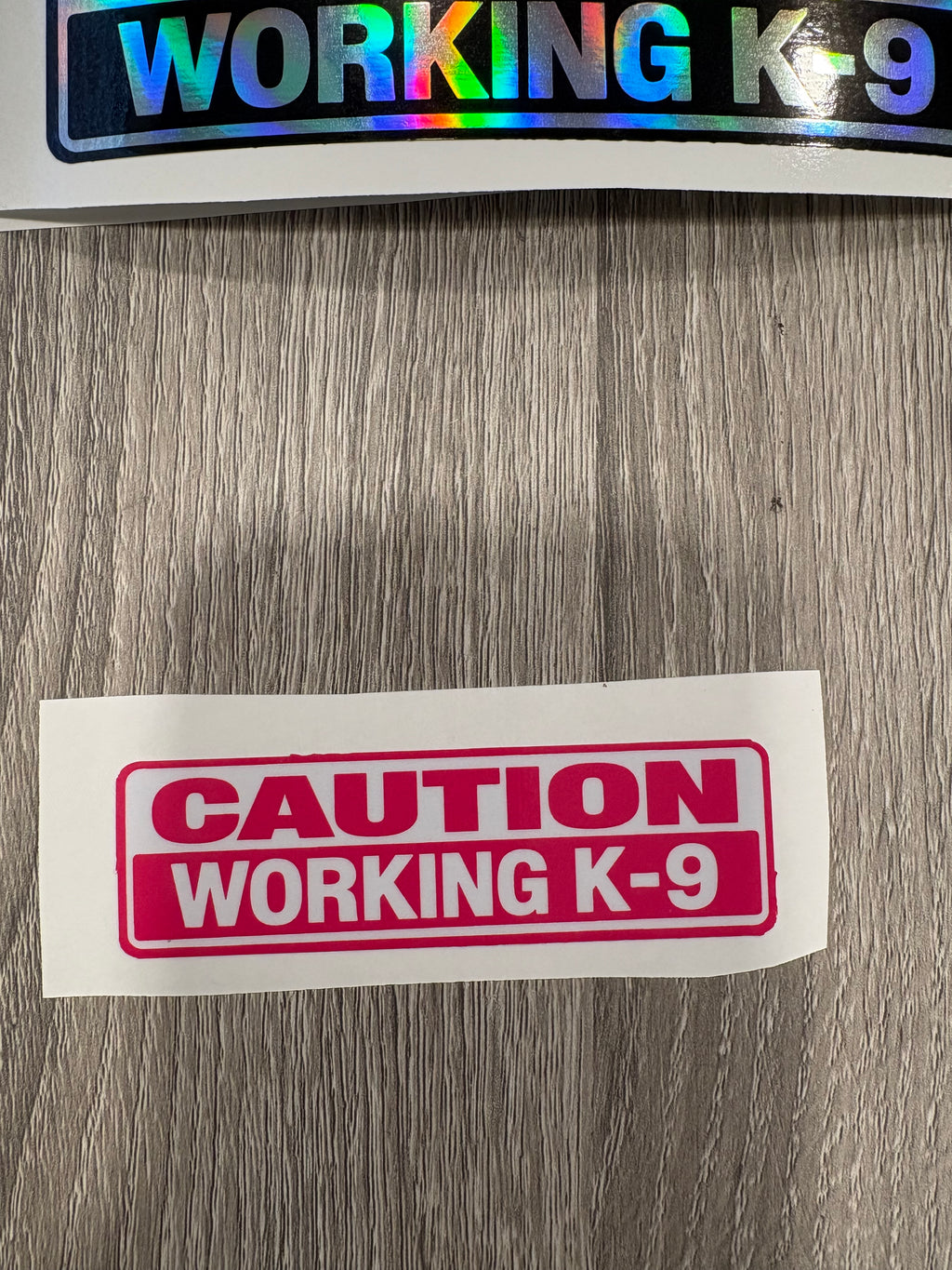 Working K9 Car Decal or Magnet