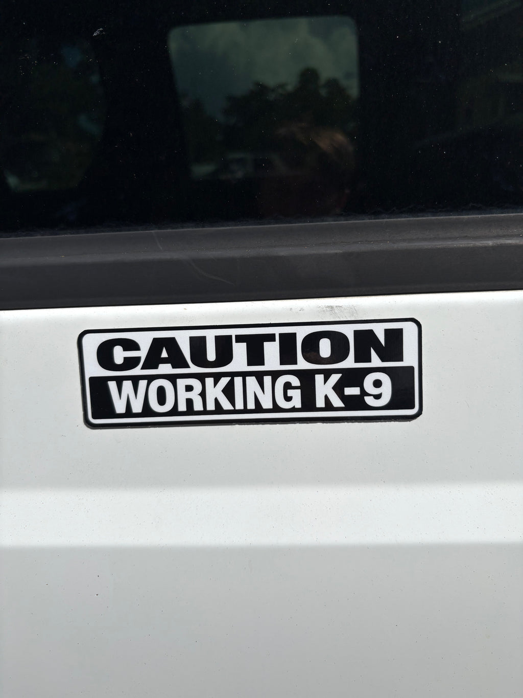 Working K9 Car Decal or Magnet