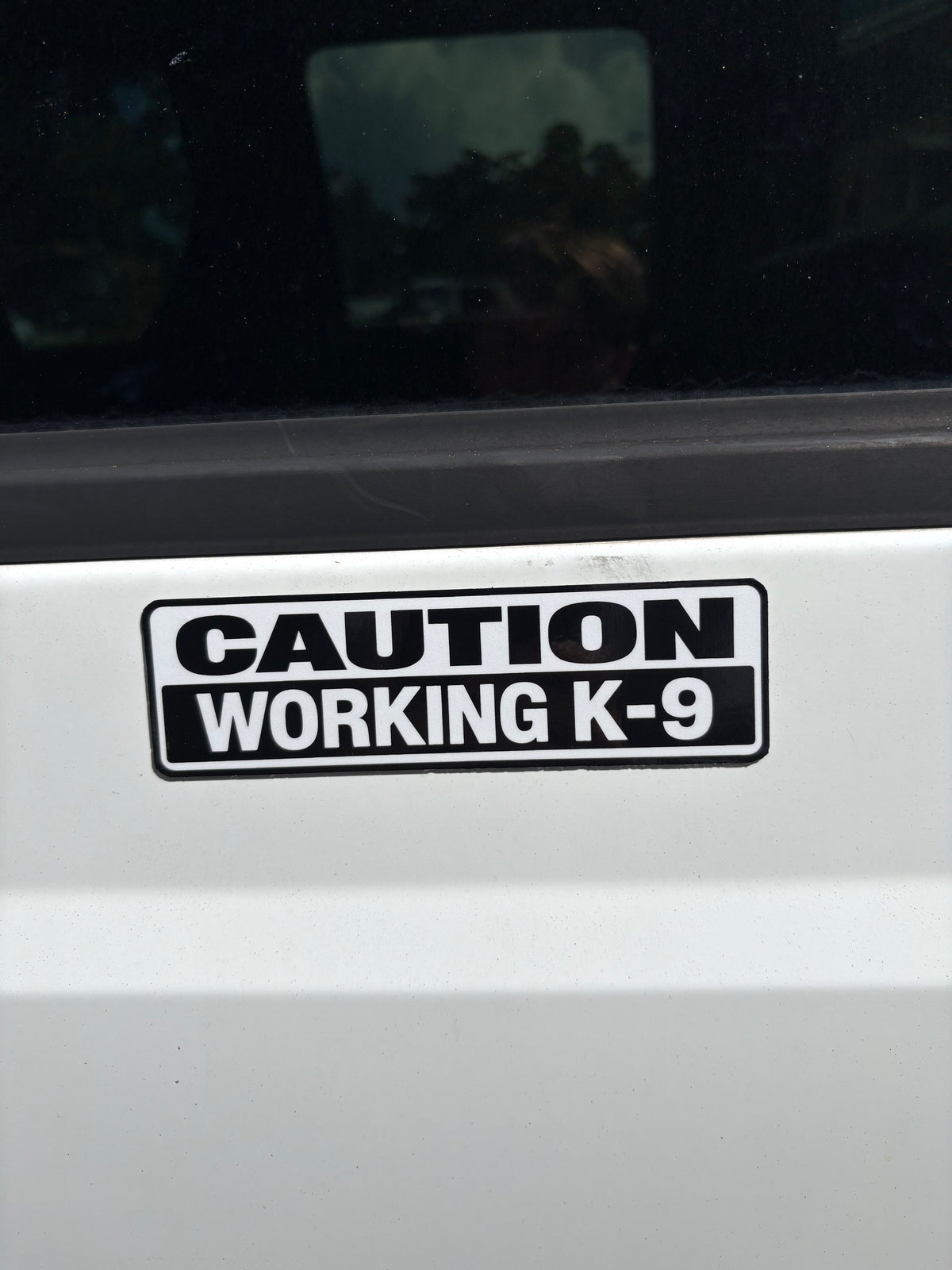 Working K9 Car Decal or Magnet