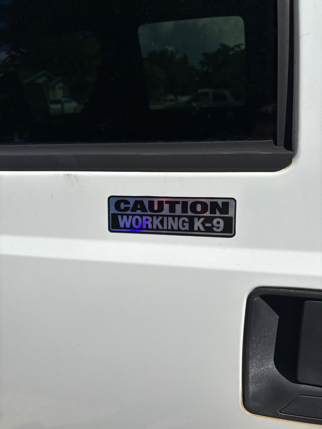 Working K9 Car Decal or Magnet