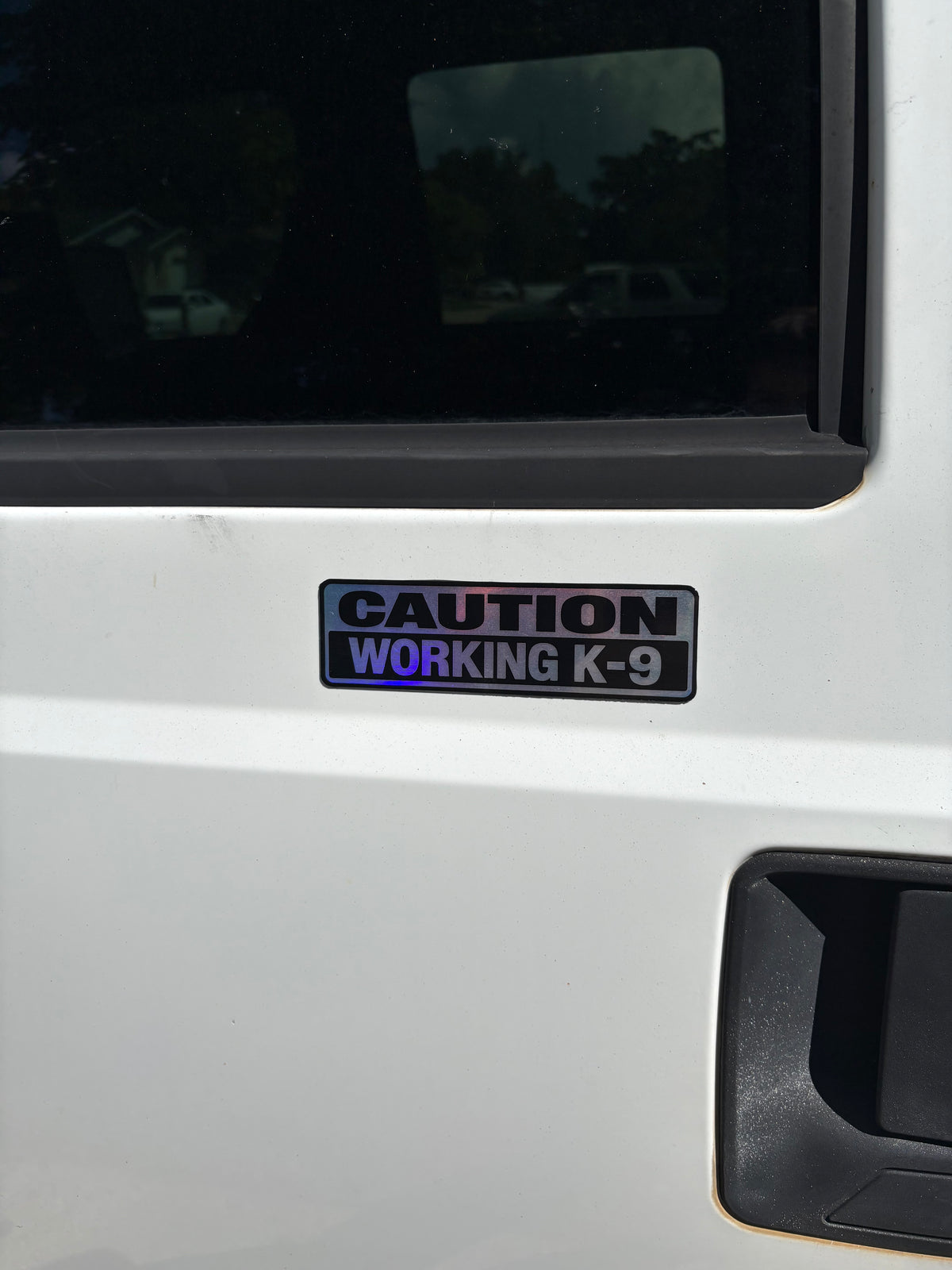 Working K9 Car Decal or Magnet