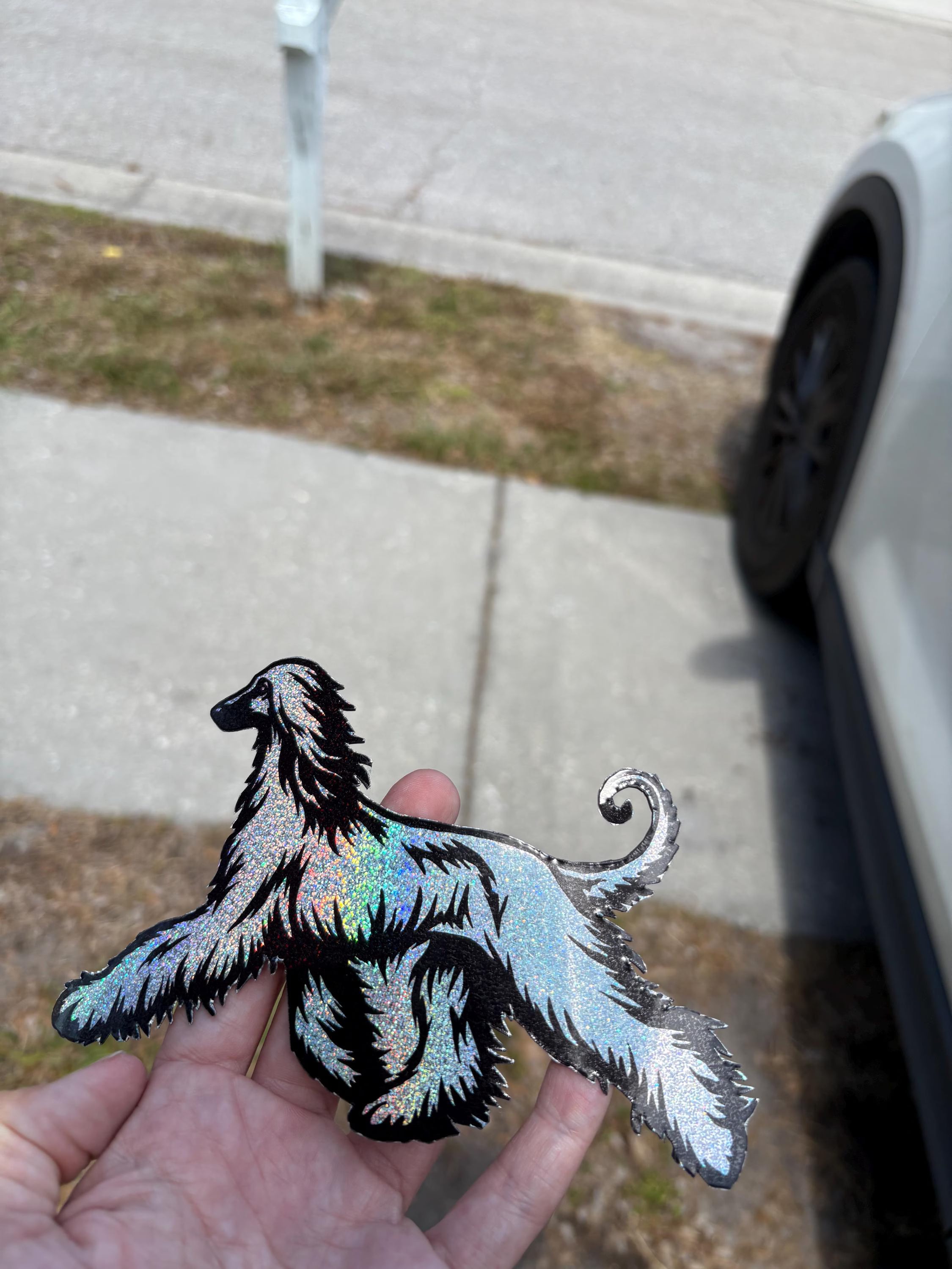 Afghan Hound Magnet