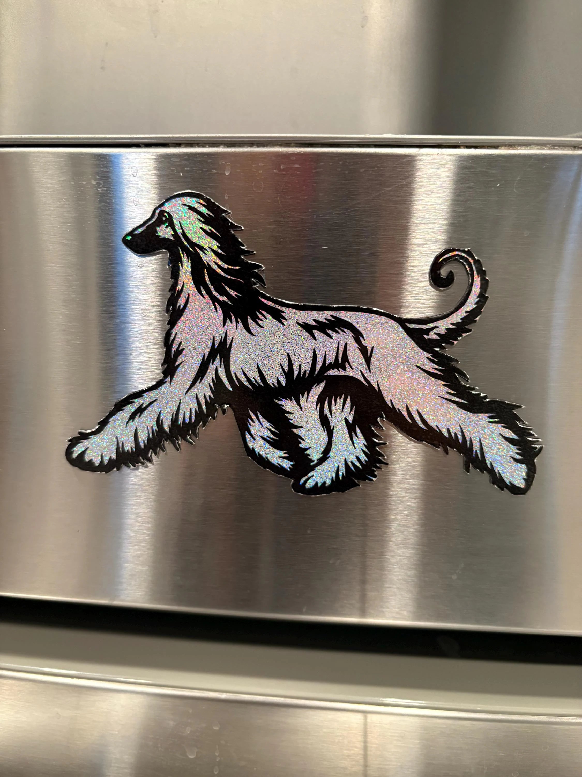 Afghan Hound Magnet
