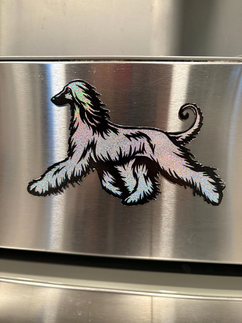 Afghan Hound Magnet