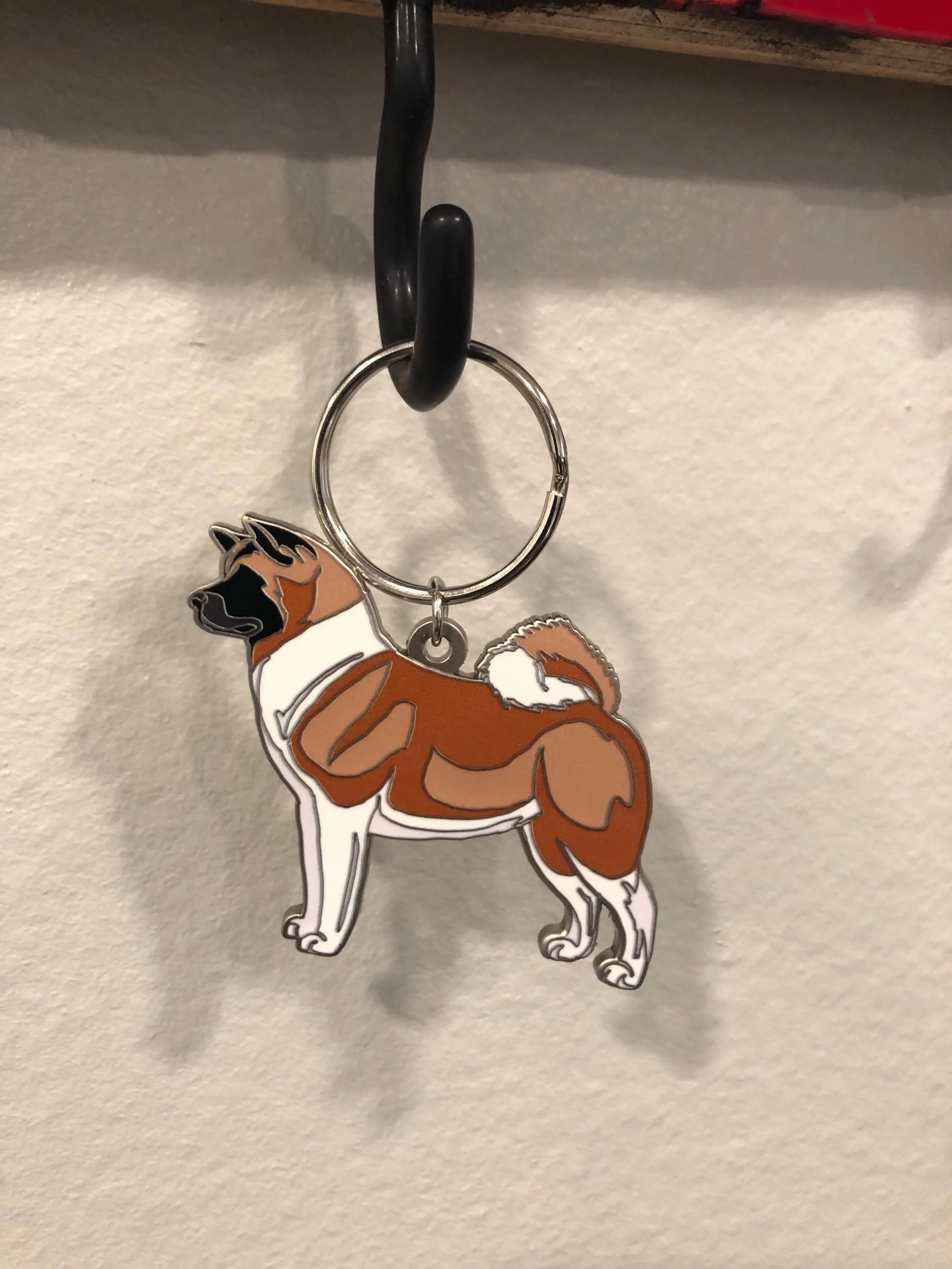 Akita Keychain