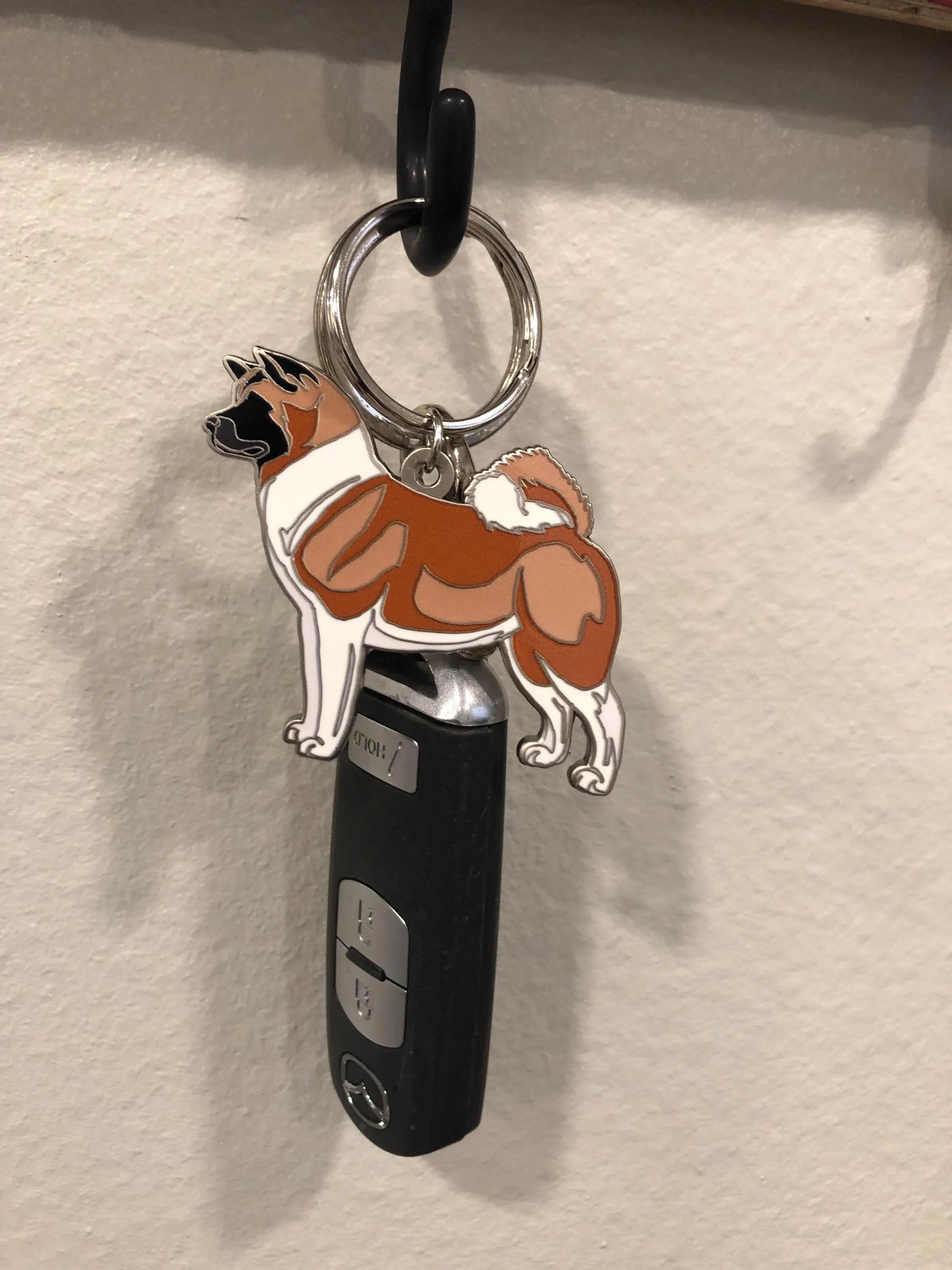 Akita Keychain
