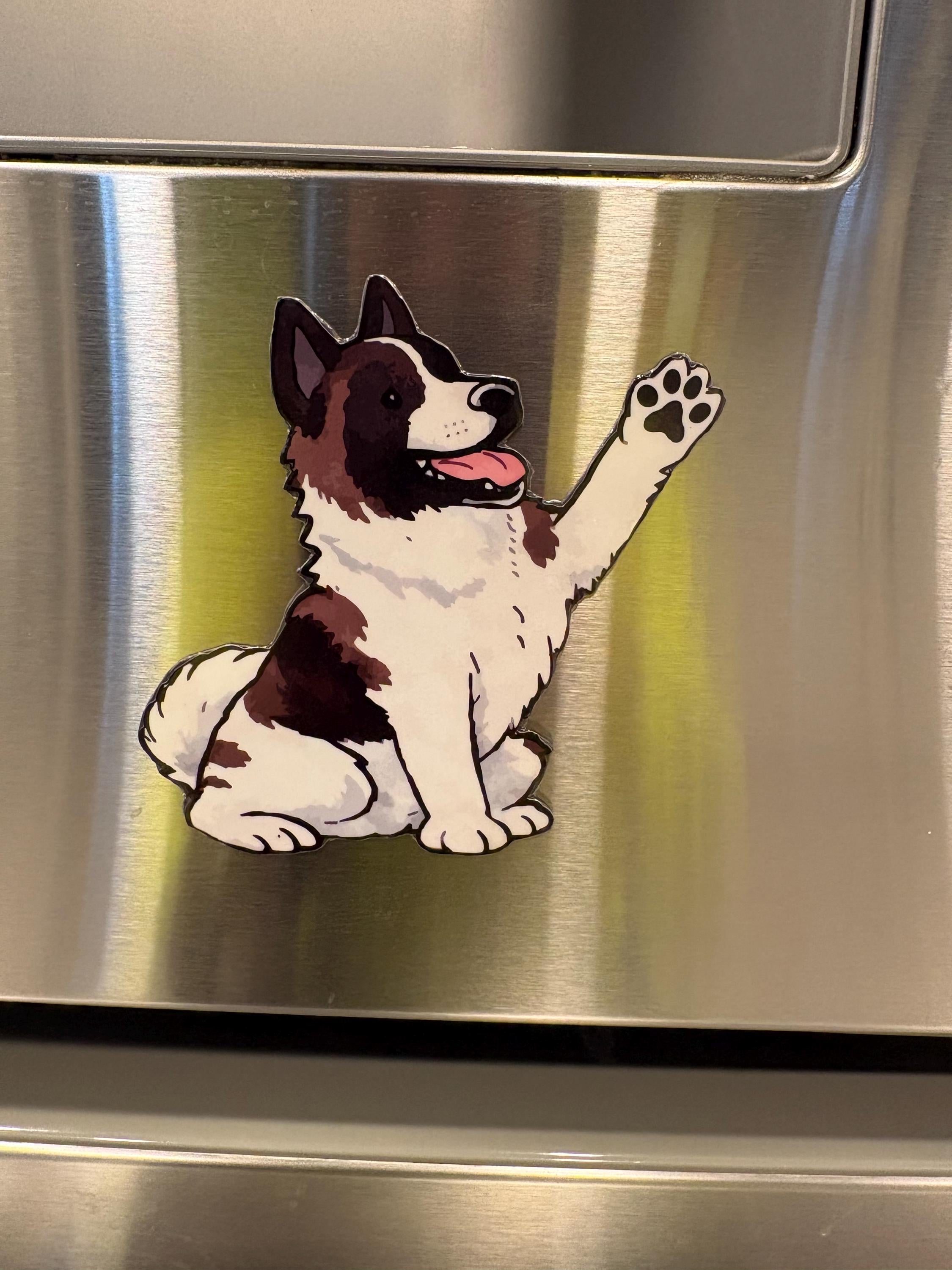 Cute Akita Magnet