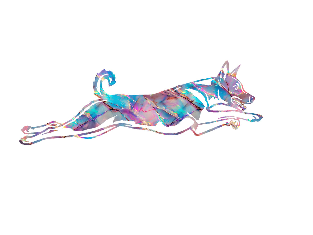 Basenji Lure Coursing Decal