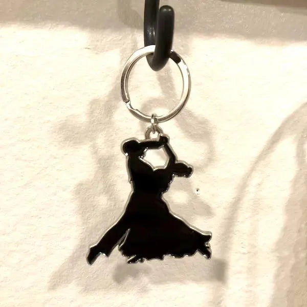 Ballroom Dance Keychain