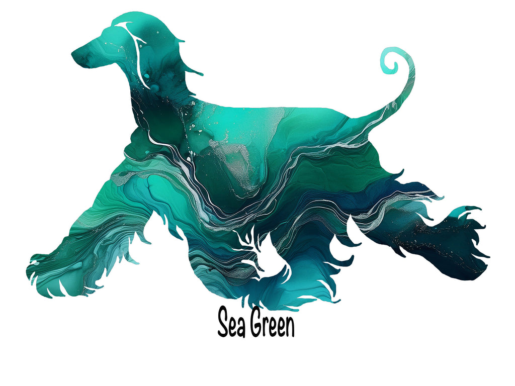 Afghan Hound Movement Decal
