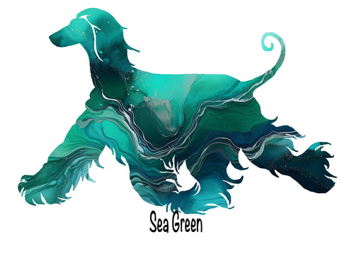 Afghan Hound Movement Decal