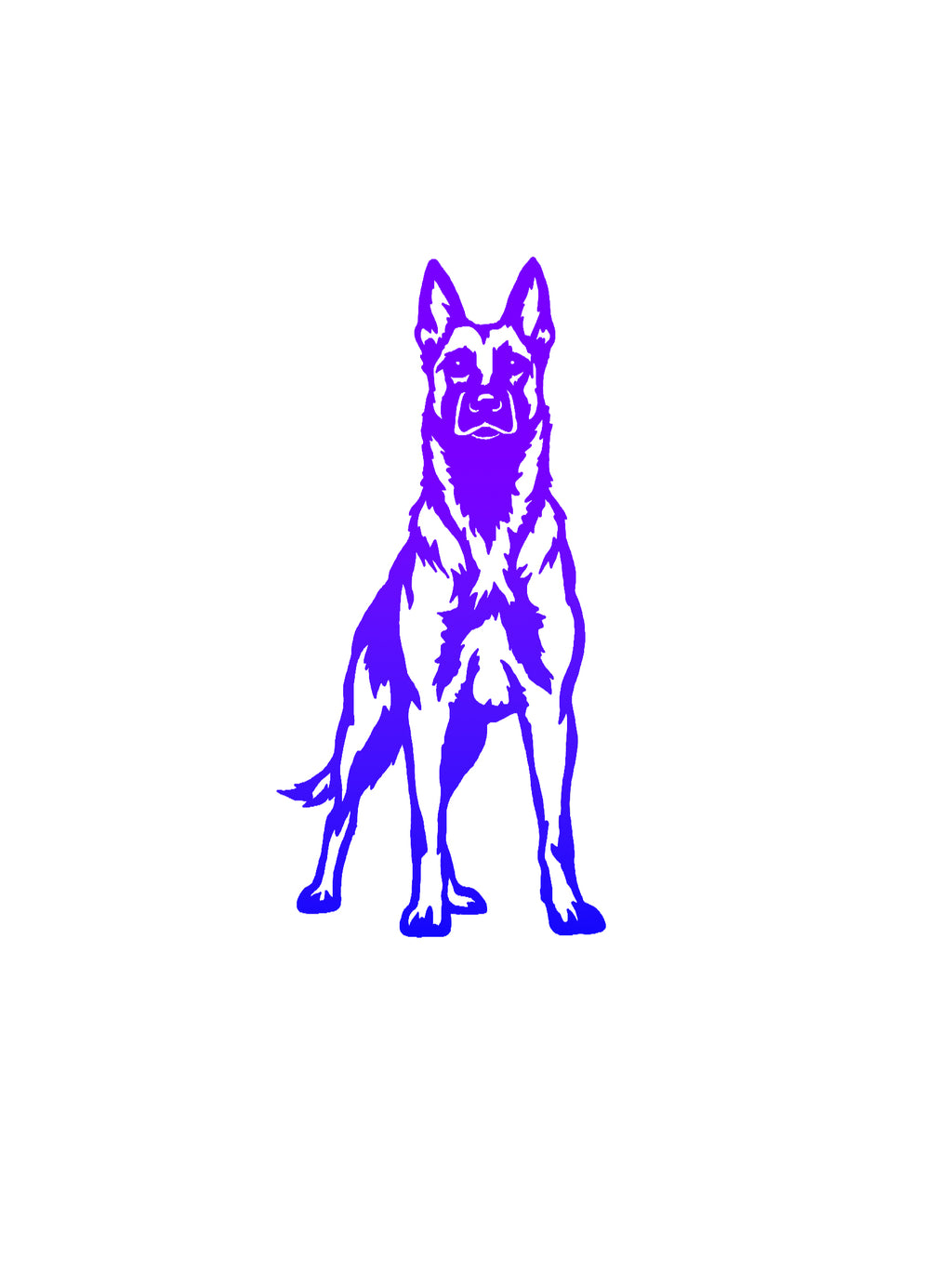 Belgian Malinois Decal