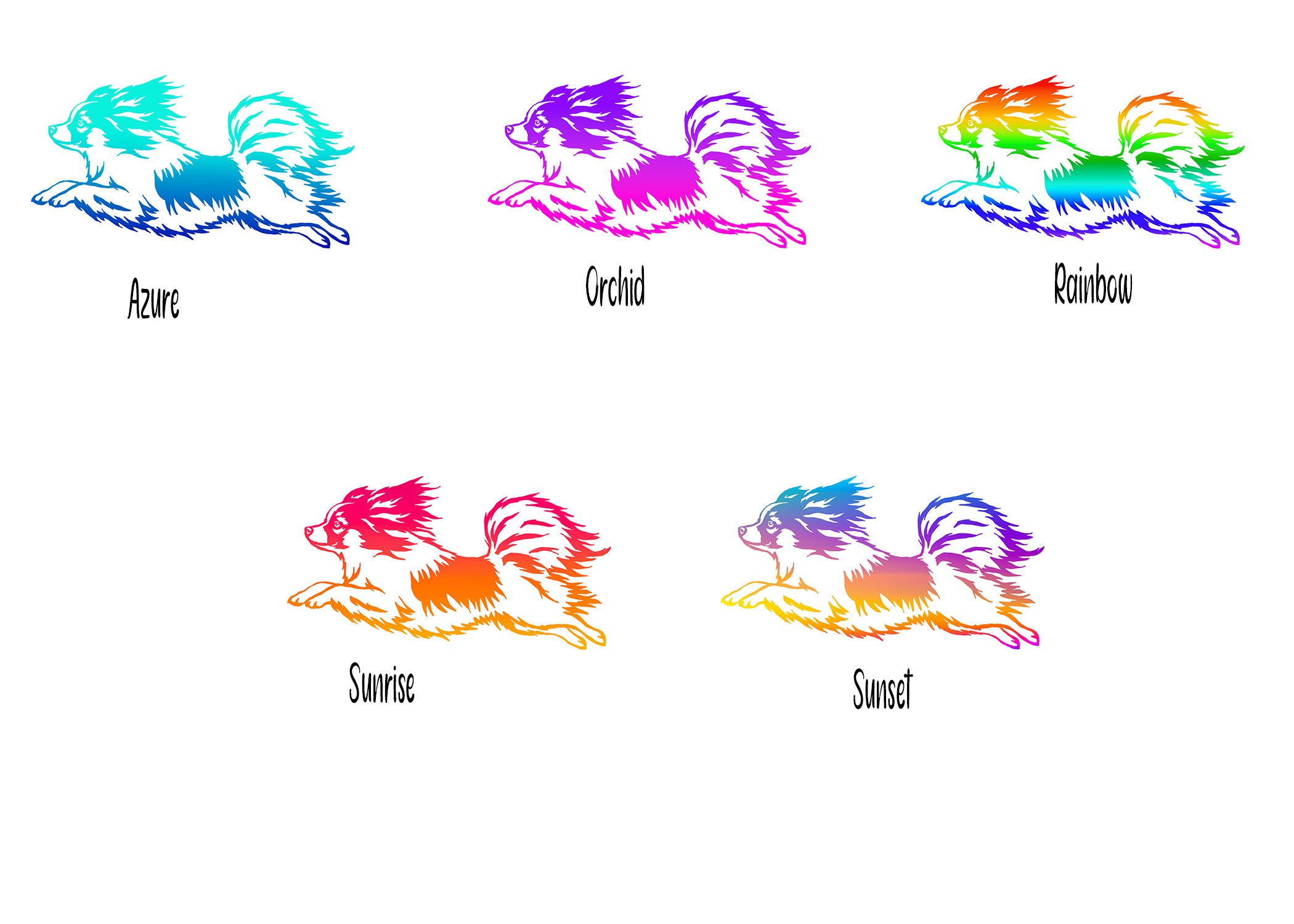 Papillon Decal