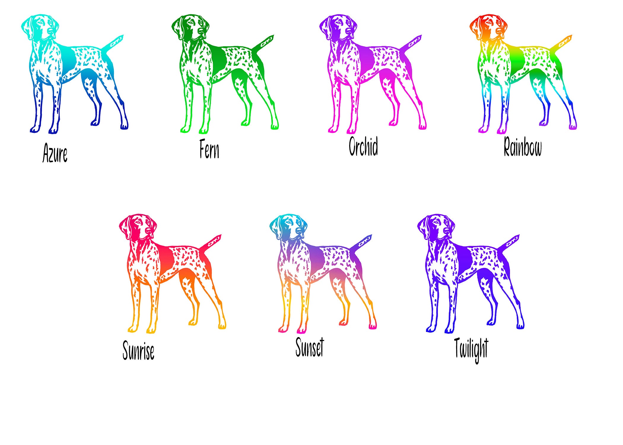 German Shorthaired Pointer Decal