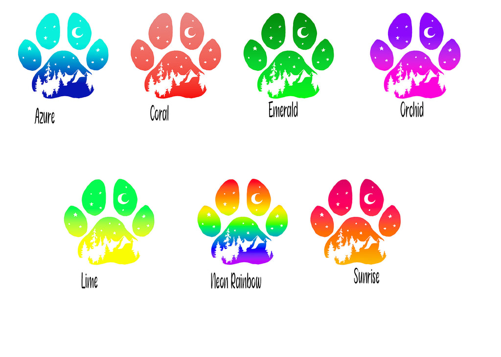 Adventure Dog Paw Magnet