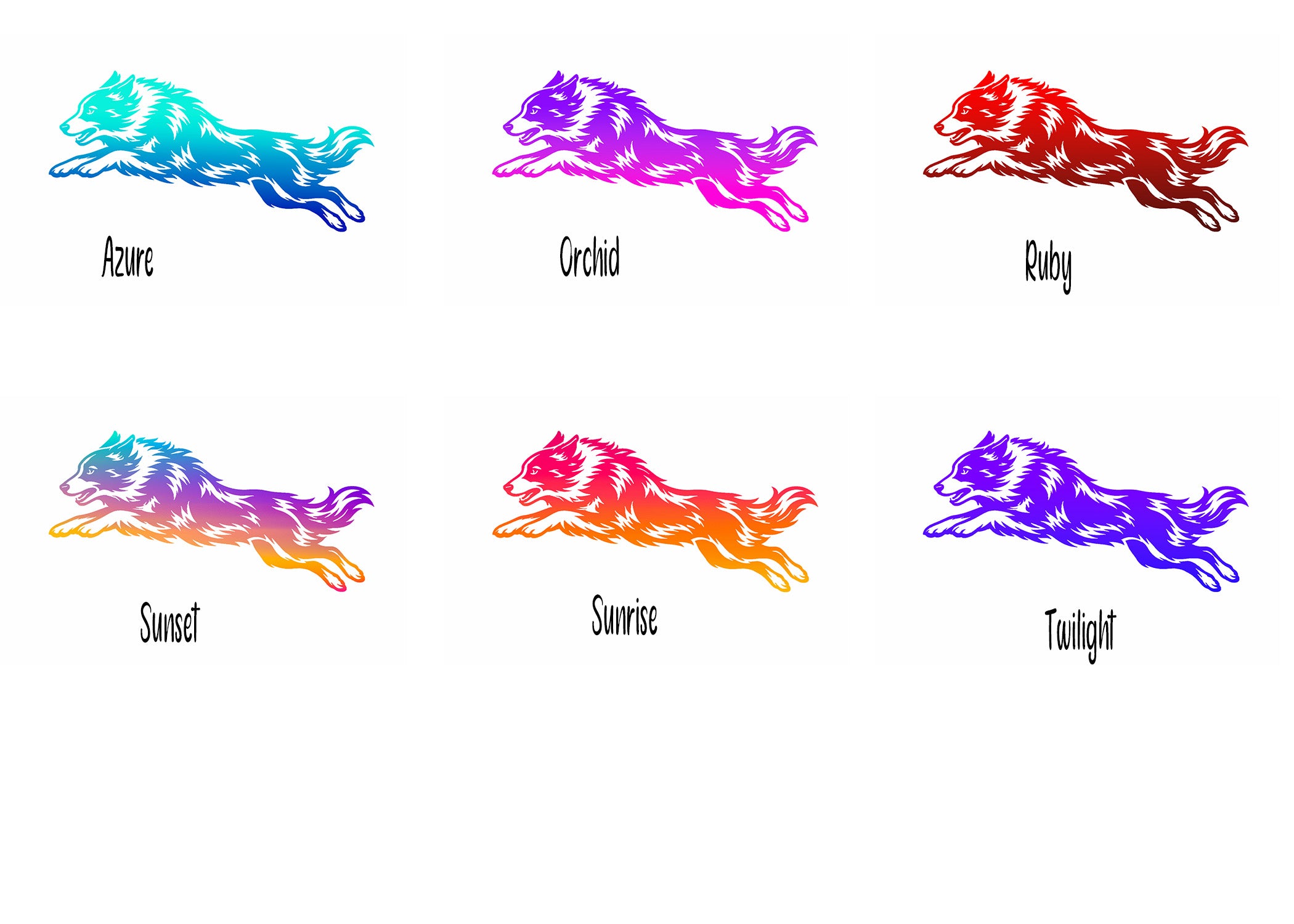 Border Collie Agility Decal