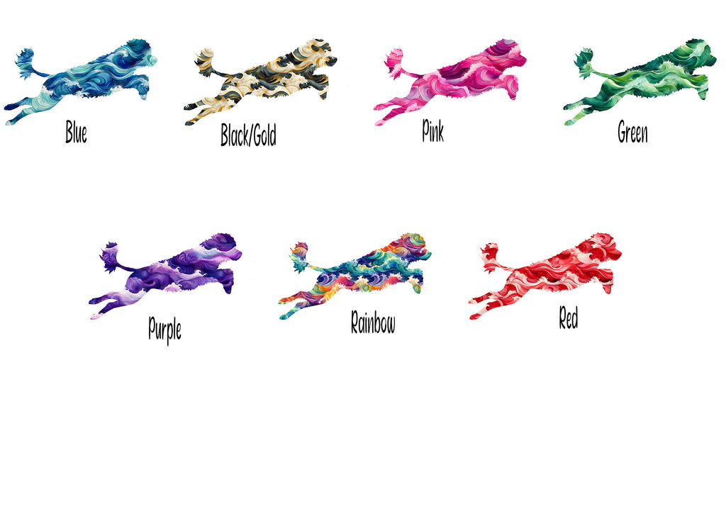 Portuguese Water Dog Decal - Dock Diving