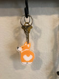 Corgi Butt Keychain