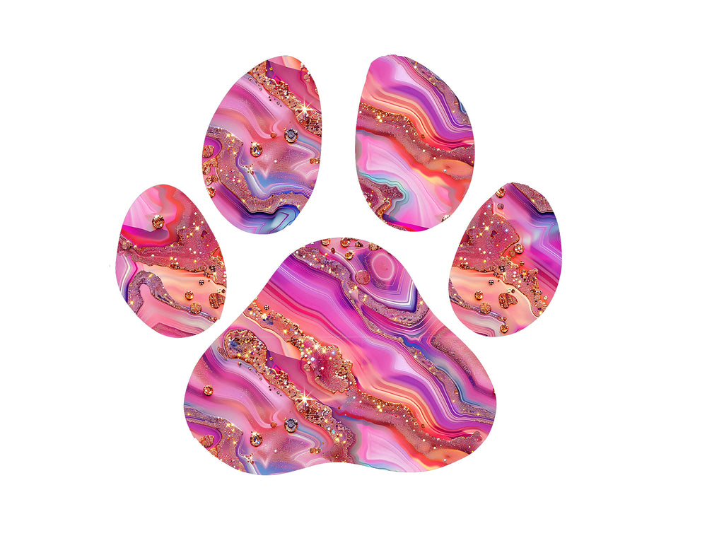 Dog Paw Print Decal