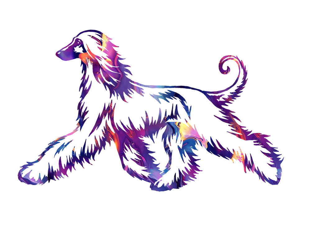 Afghan Hound Movement Decal