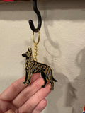 Dutch Shepherd Keychain