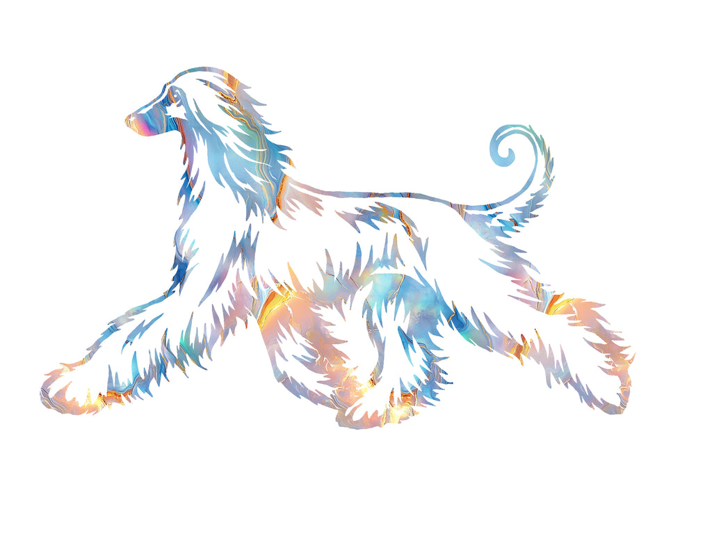 Afghan Hound Movement Decal