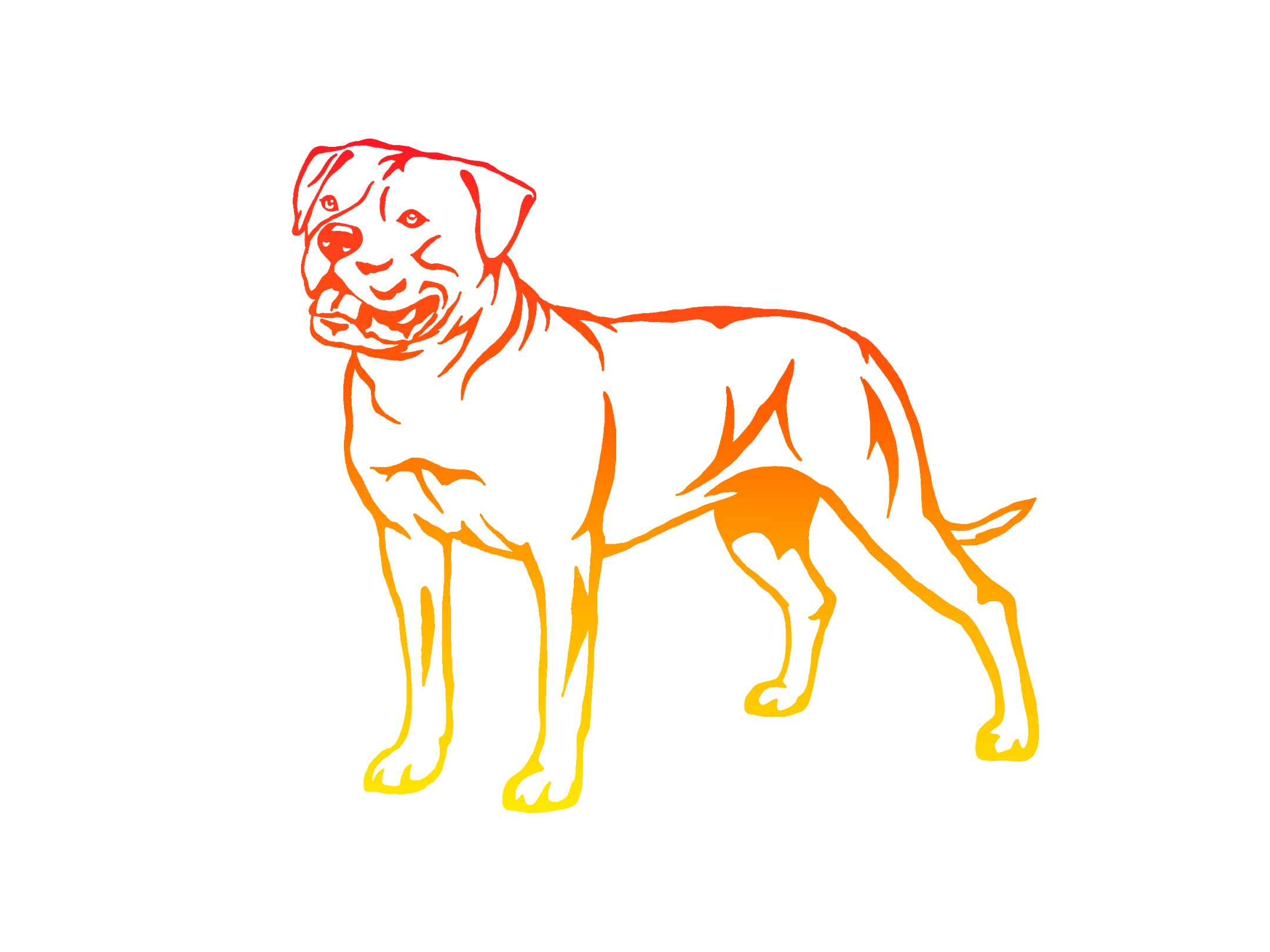 American Bulldog Decal