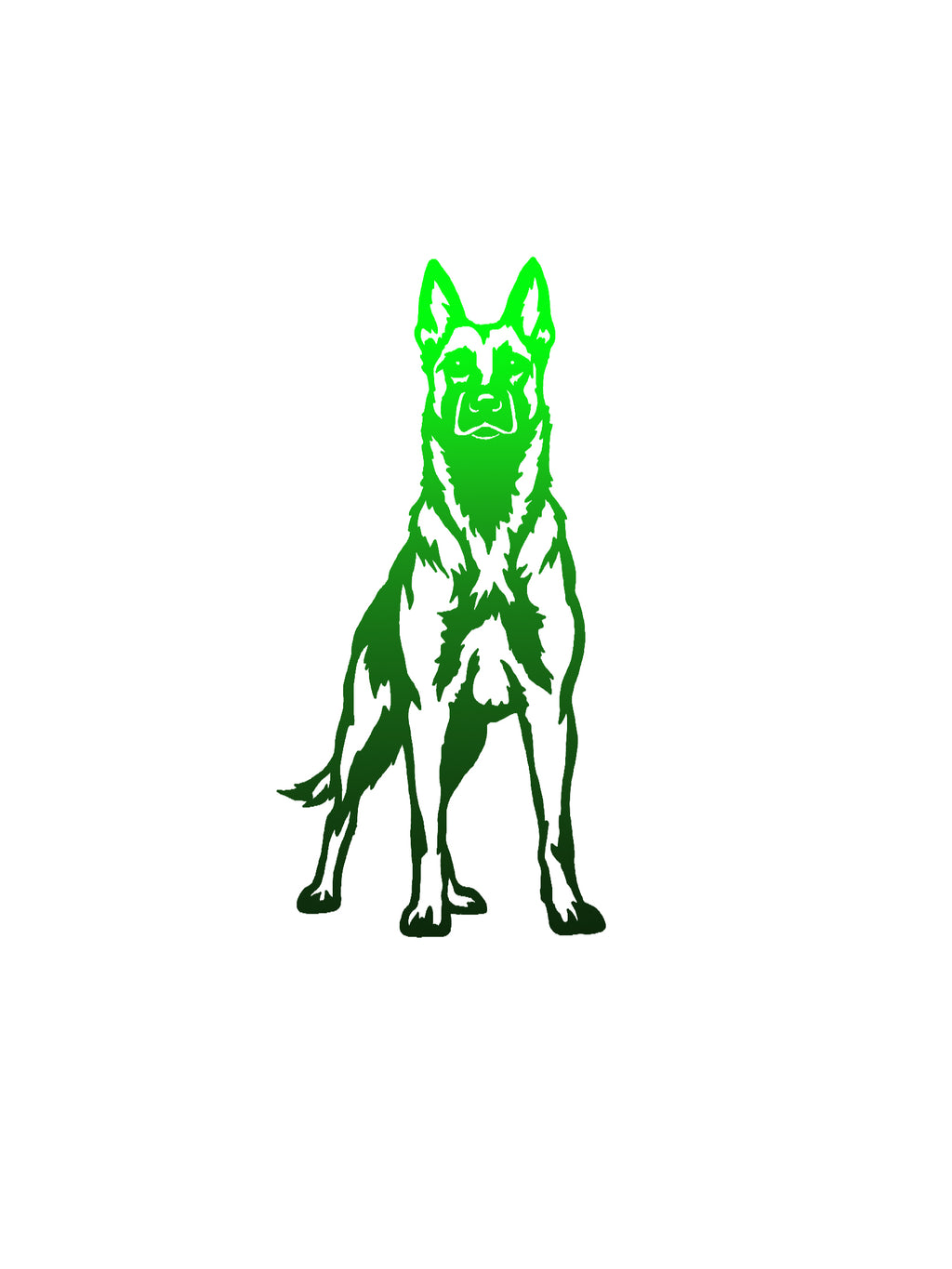 Belgian Malinois Decal