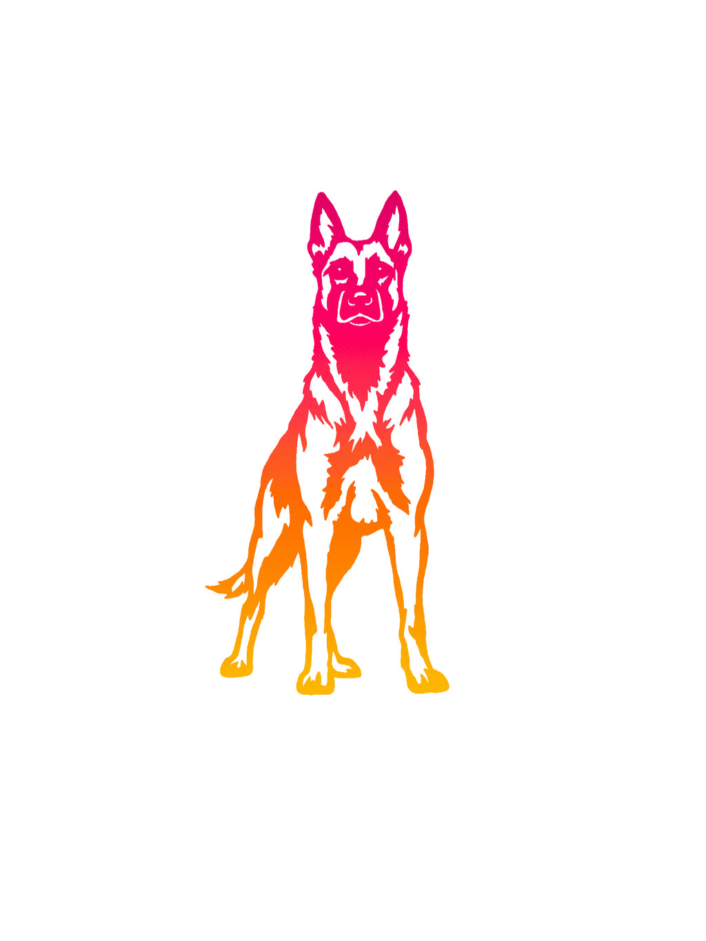 Belgian Malinois Decal