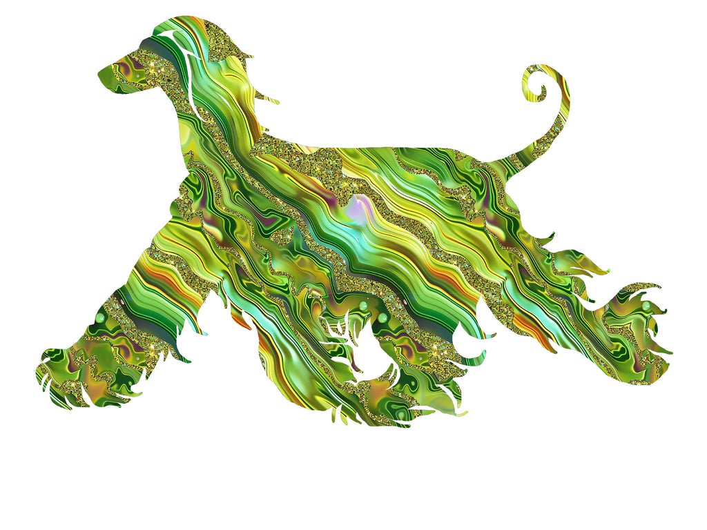 Afghan Hound Decal