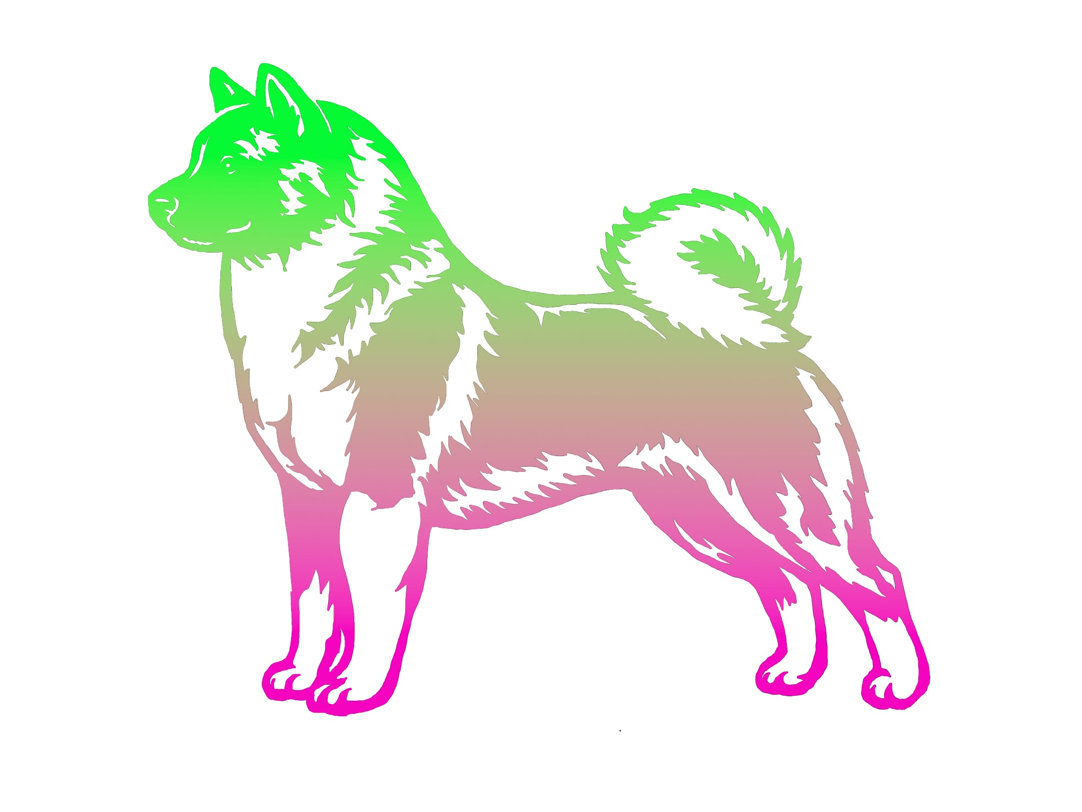 Akita Decal