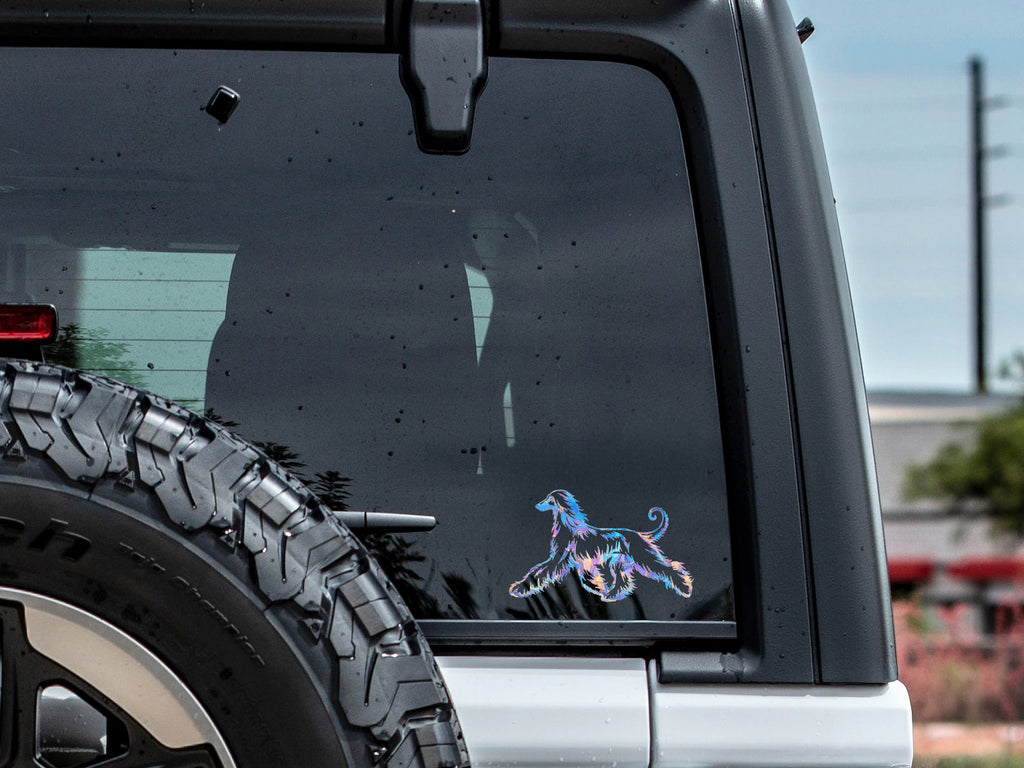 Afghan Hound Movement Decal