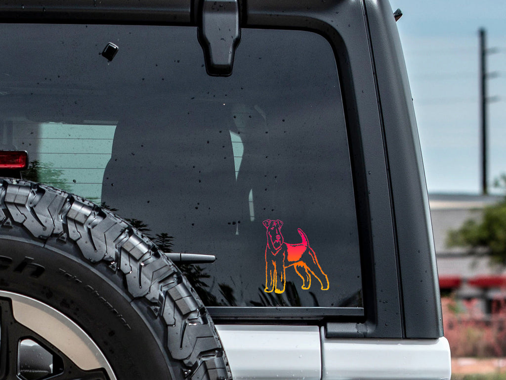Airedale Terrier Decal