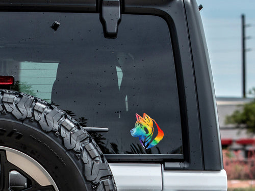 Akita Head Decal