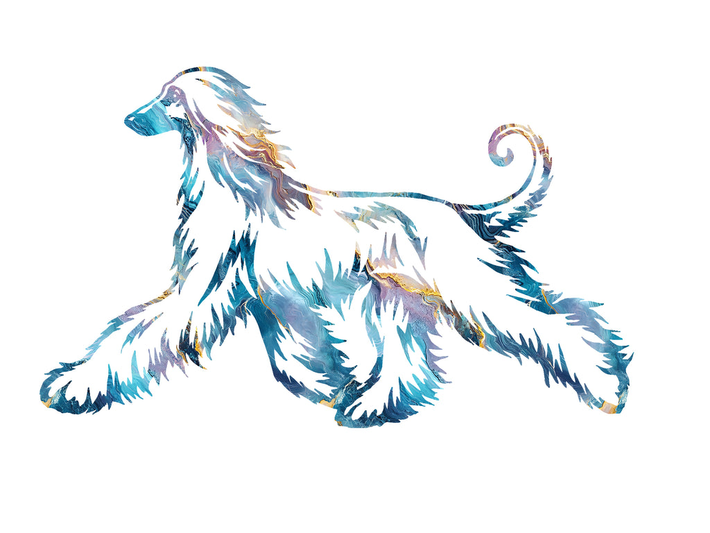 Afghan Hound Movement Decal