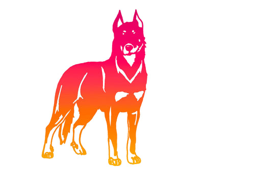 Beauceron Ombre Decal