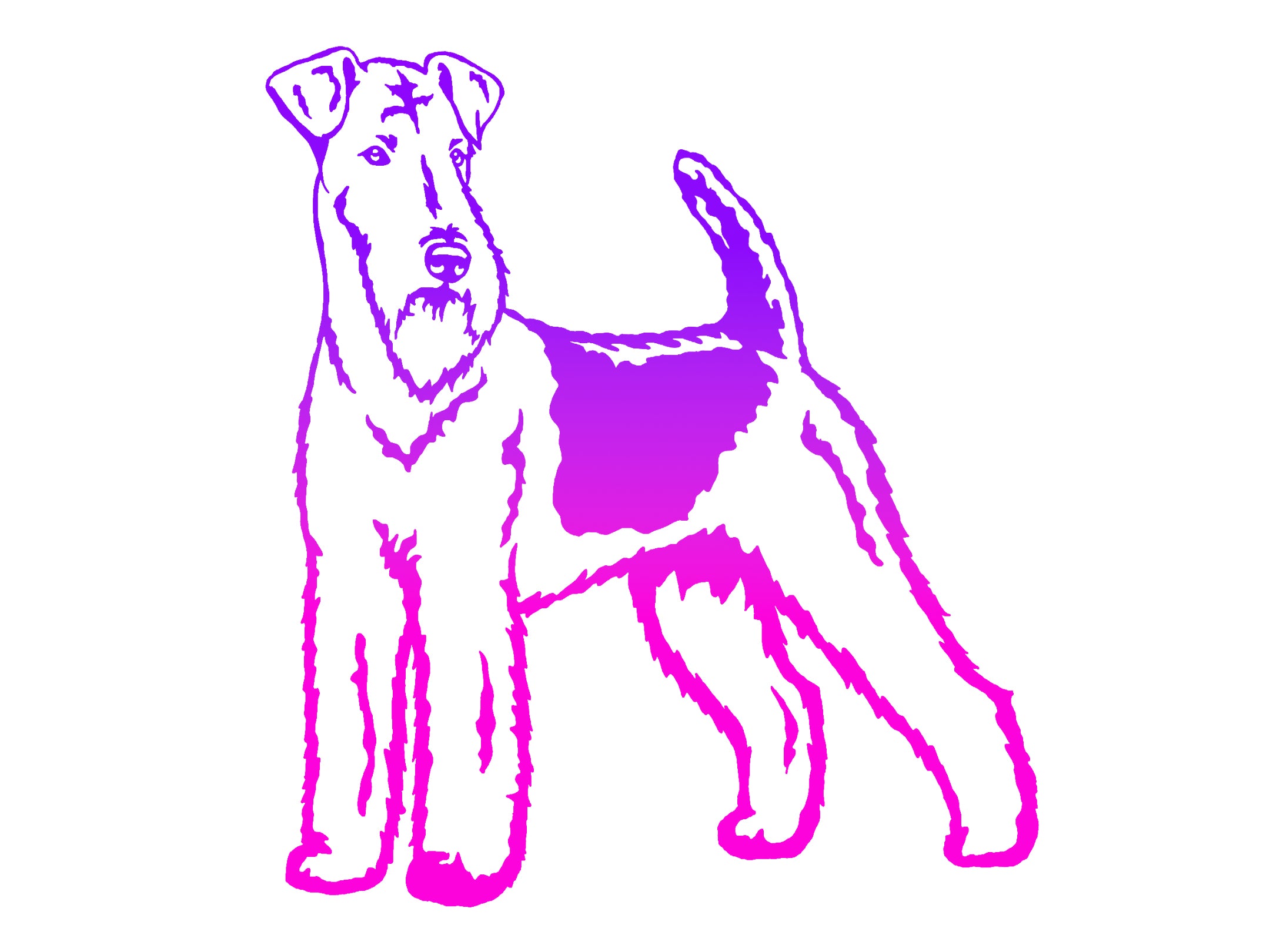 Airedale Terrier Decal