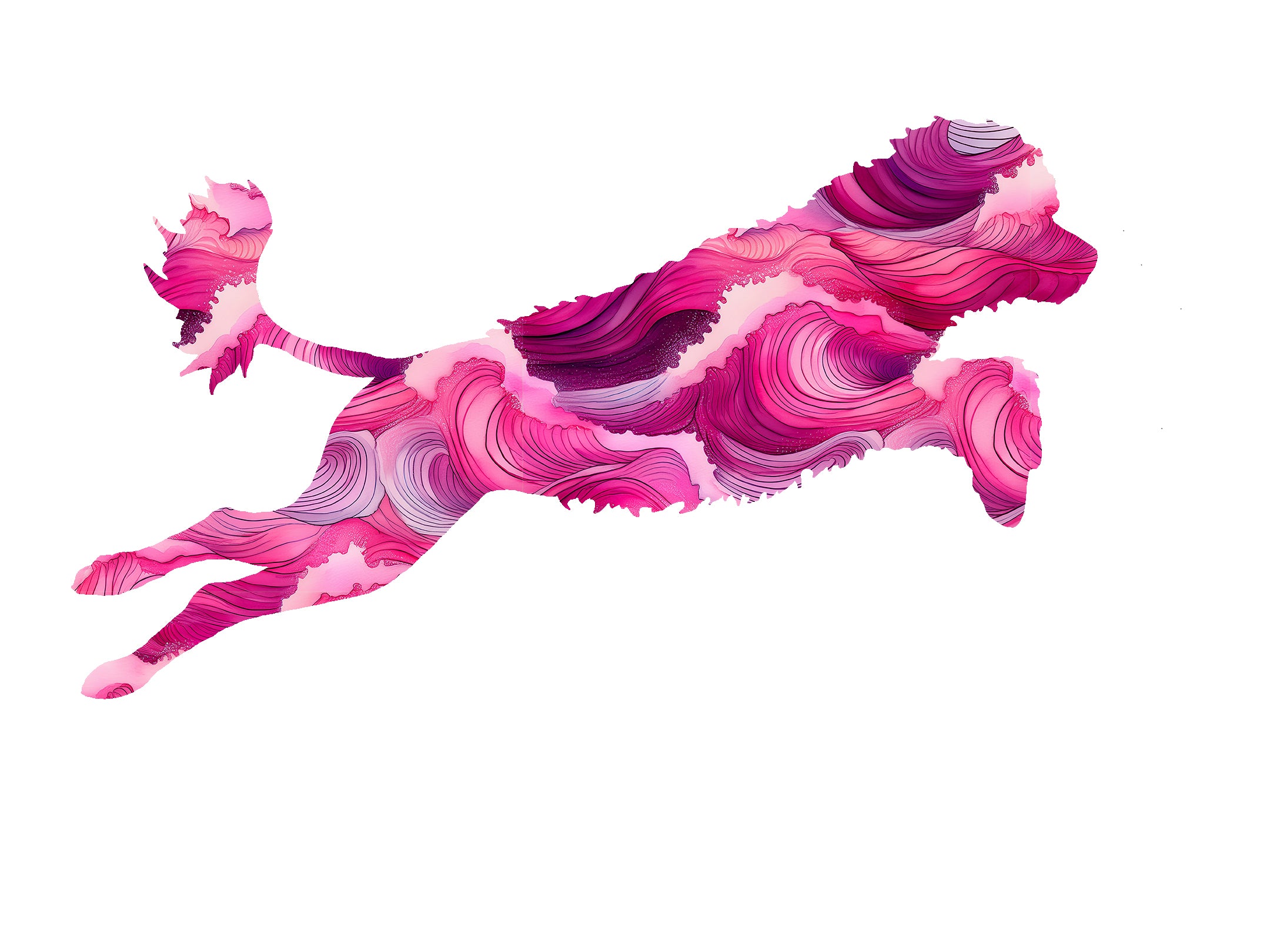 Portuguese Water Dog Decal - Dock Diving