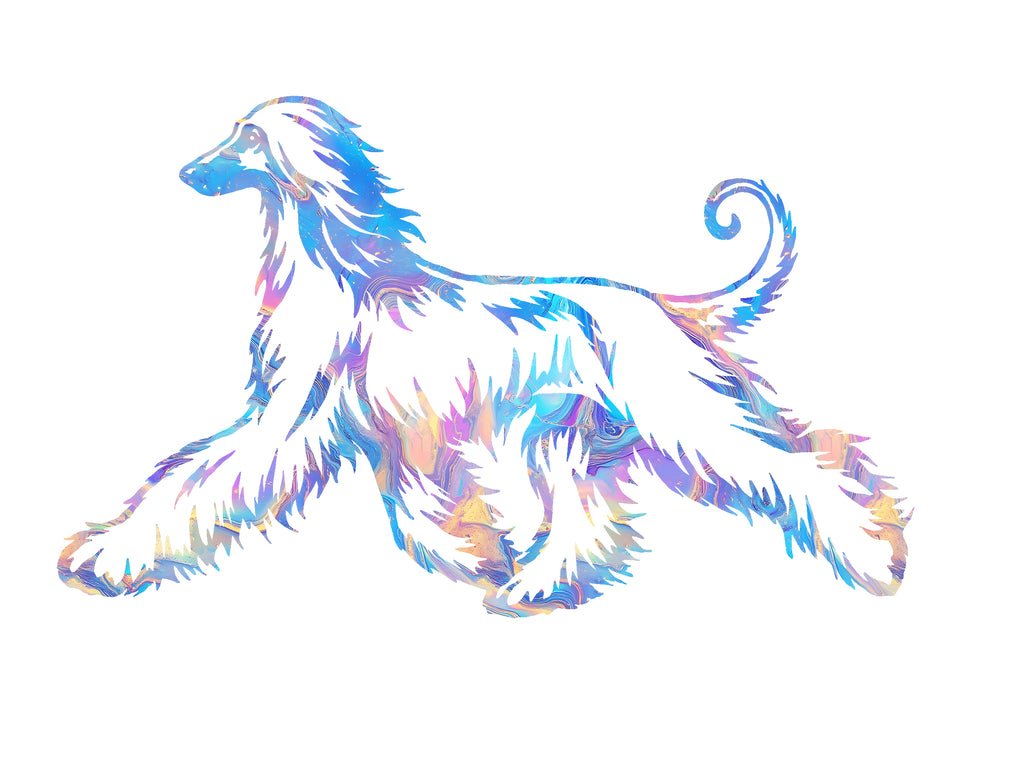 Afghan Hound Movement Decal