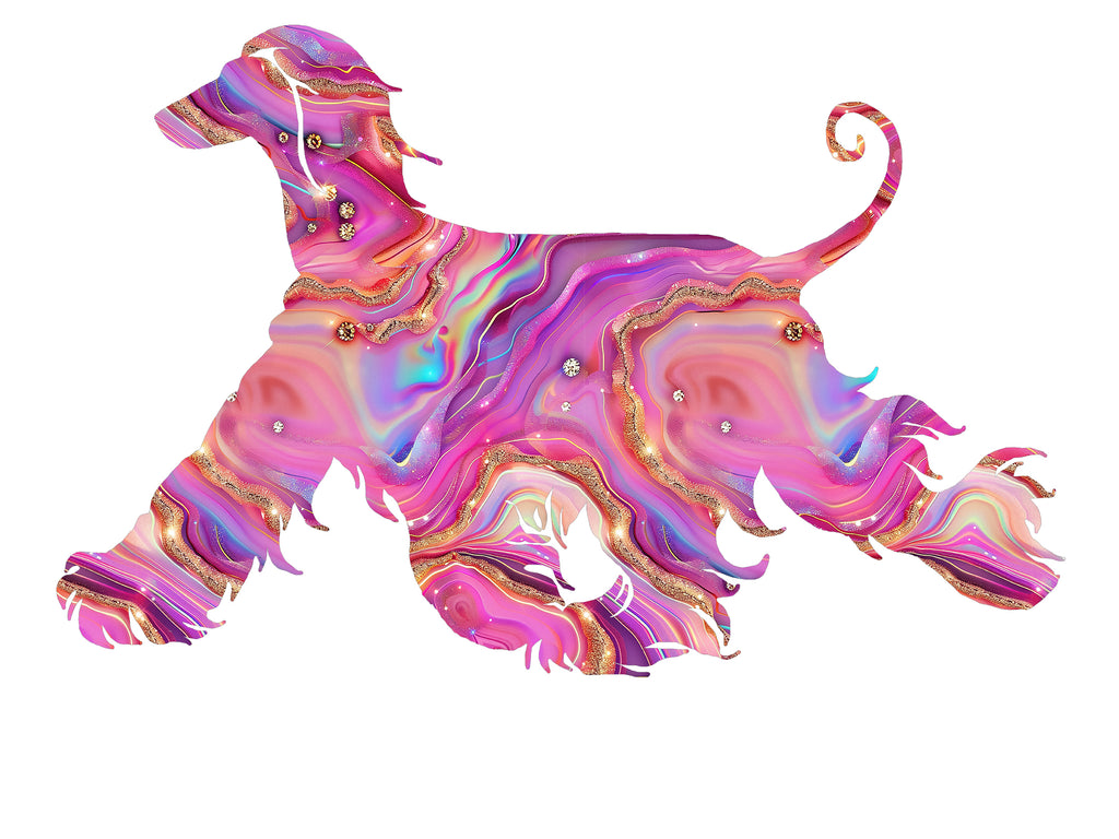 Afghan Hound Decal