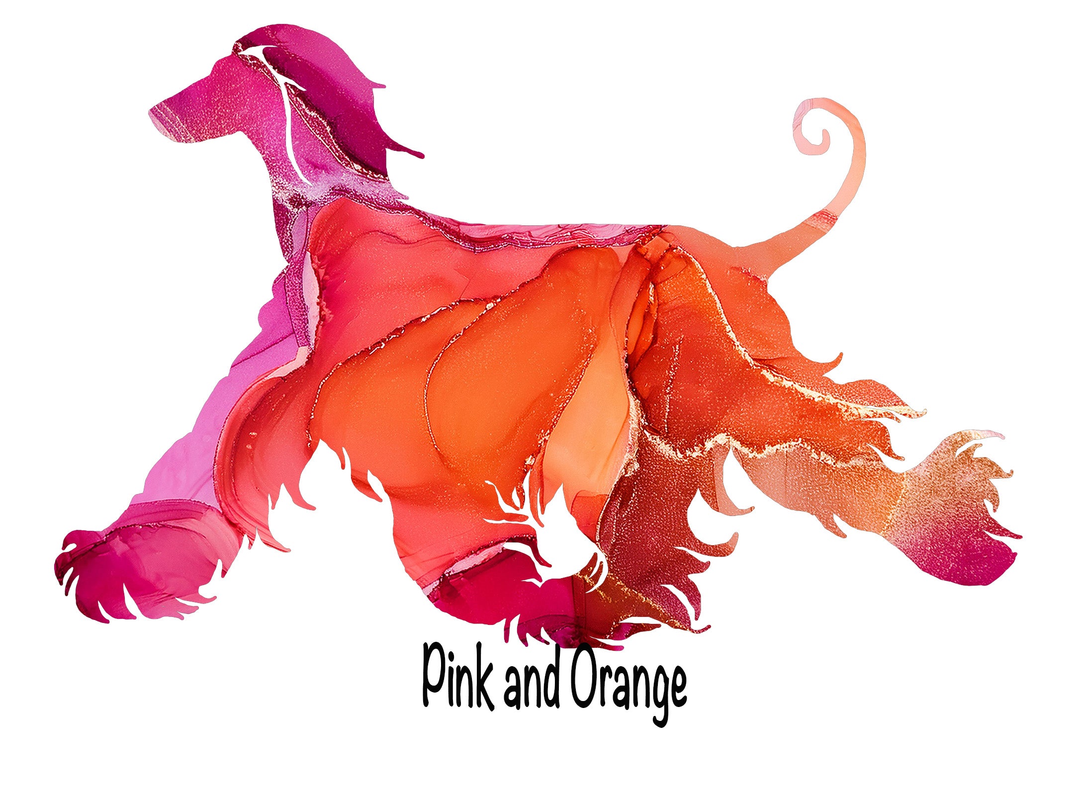 Afghan Hound Movement Decal