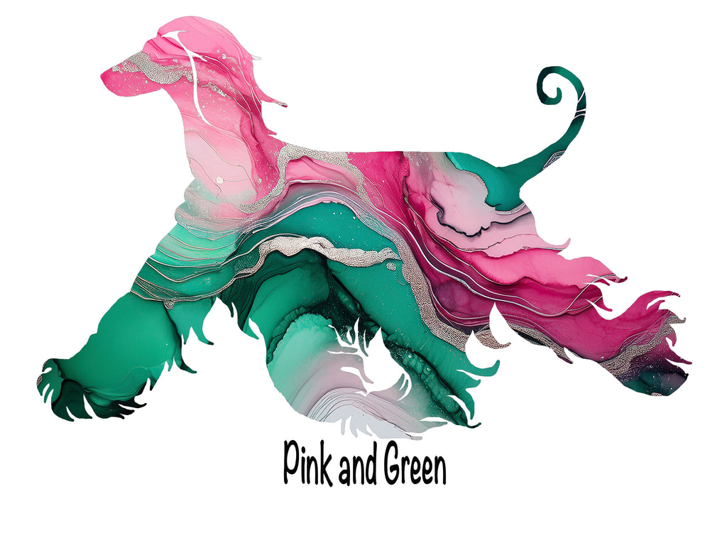 Afghan Hound Movement Decal