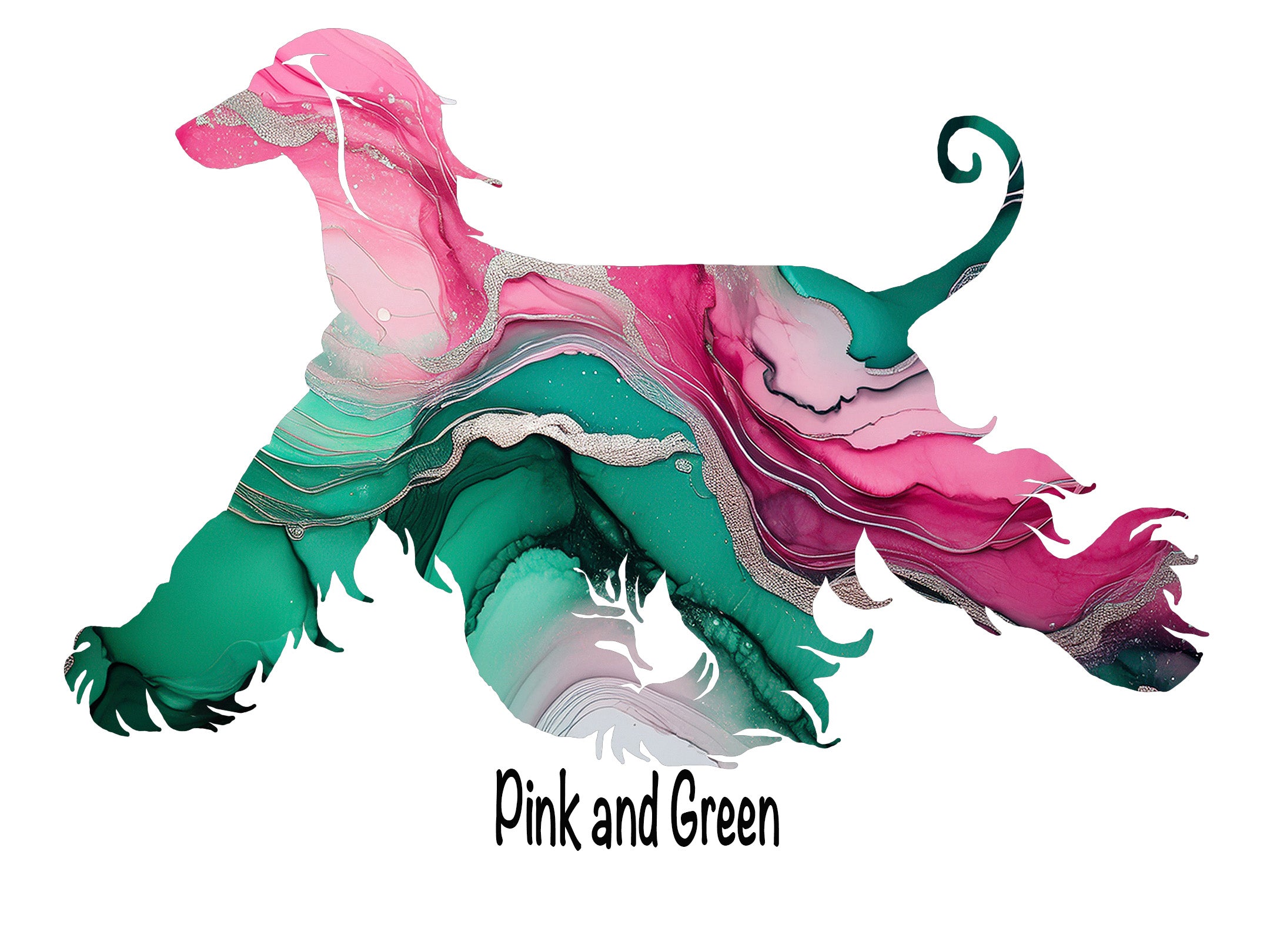 Afghan Hound Movement Decal