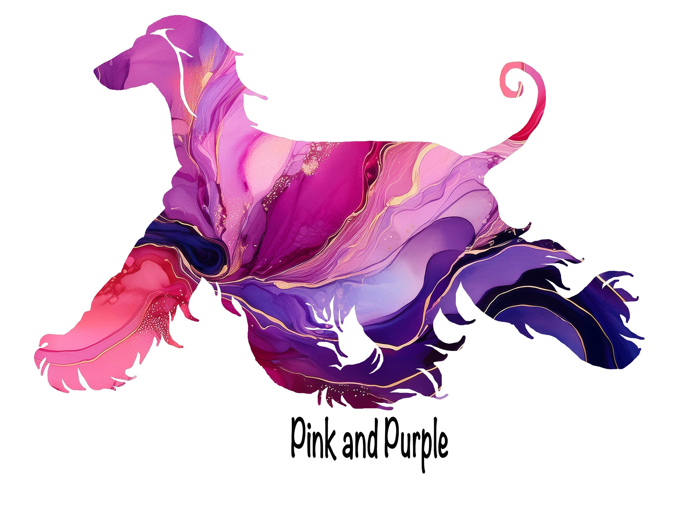 Afghan Hound Movement Decal