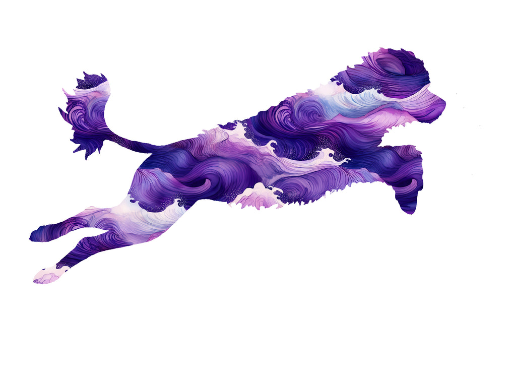 Portuguese Water Dog Decal - Dock Diving